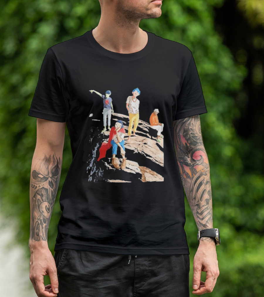 Gorillaz The Mountain Tour September 23 2026 Spectrum Center Charlotte North Carolina Band Members T-Shirt