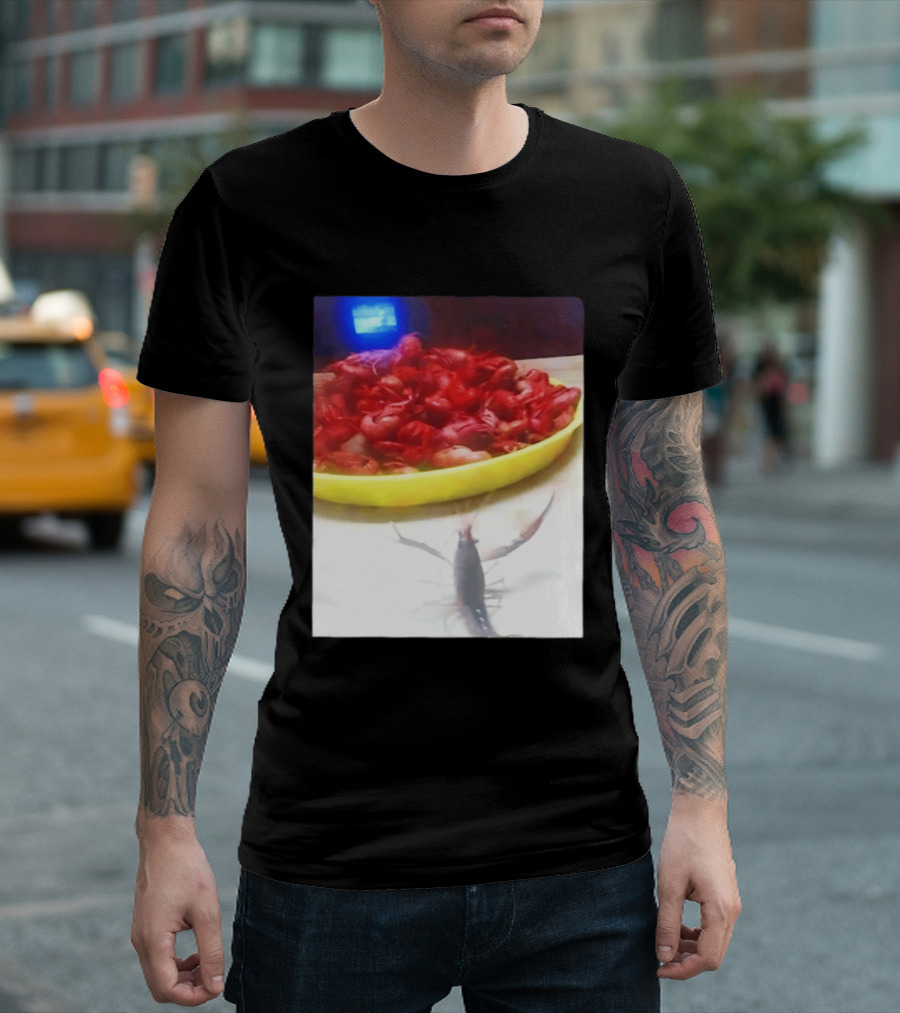 Sad Shrimp Meme T-Shirt