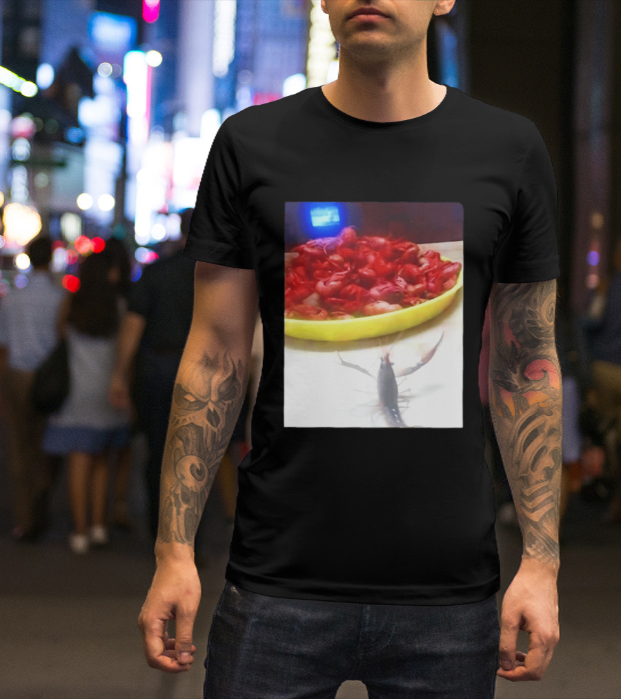 Sad Shrimp Meme T-Shirt