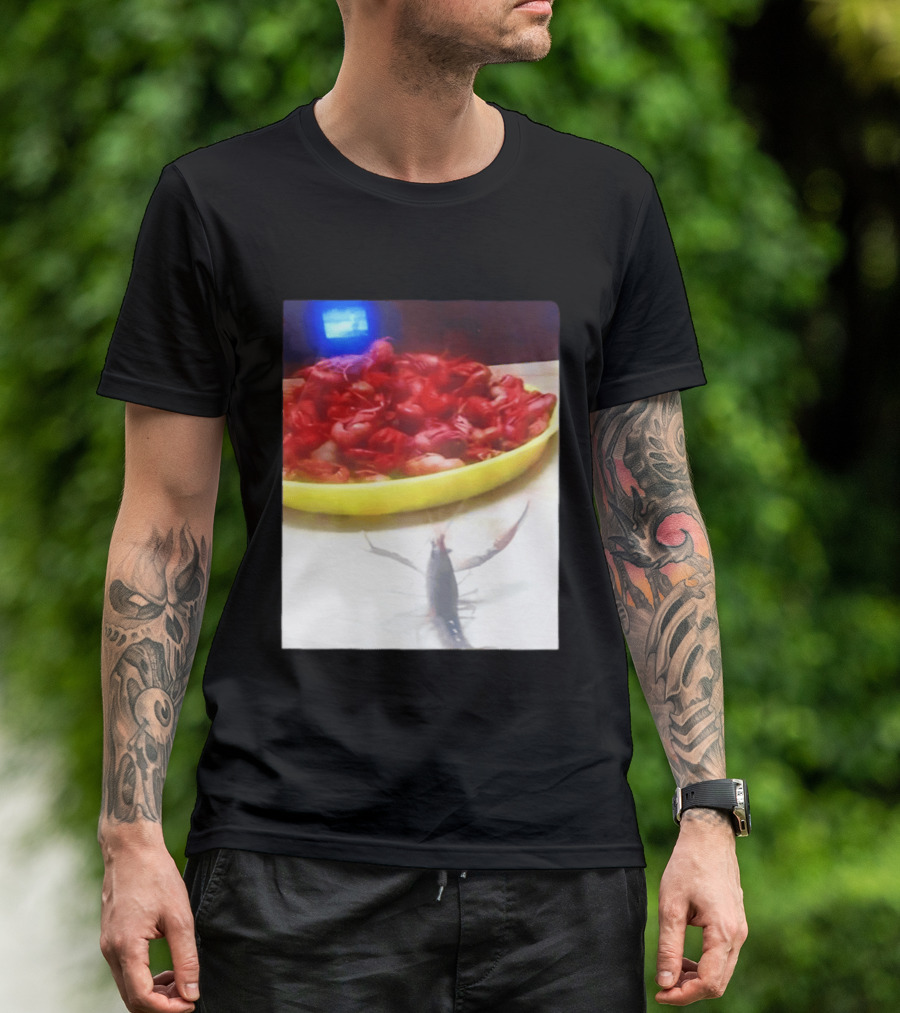 Sad Shrimp Meme T-Shirt