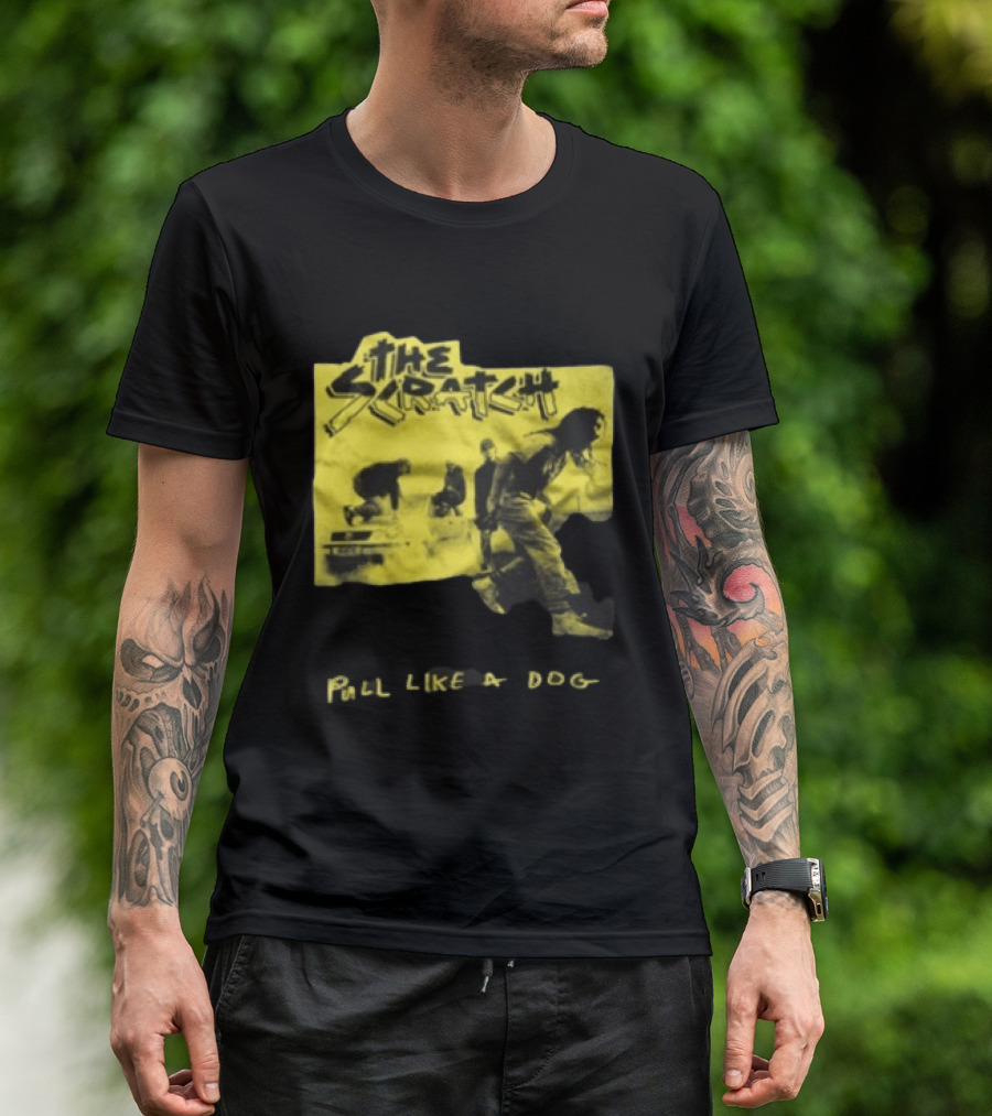 The Scratch Pull Like A Dog Grunge Style Vintage Band T-Shirt