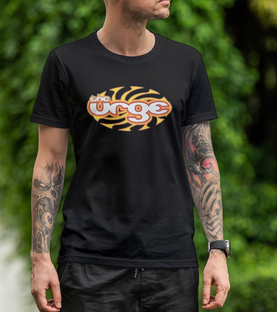 The Urge Swirly Retro Sunburst T-Shirt