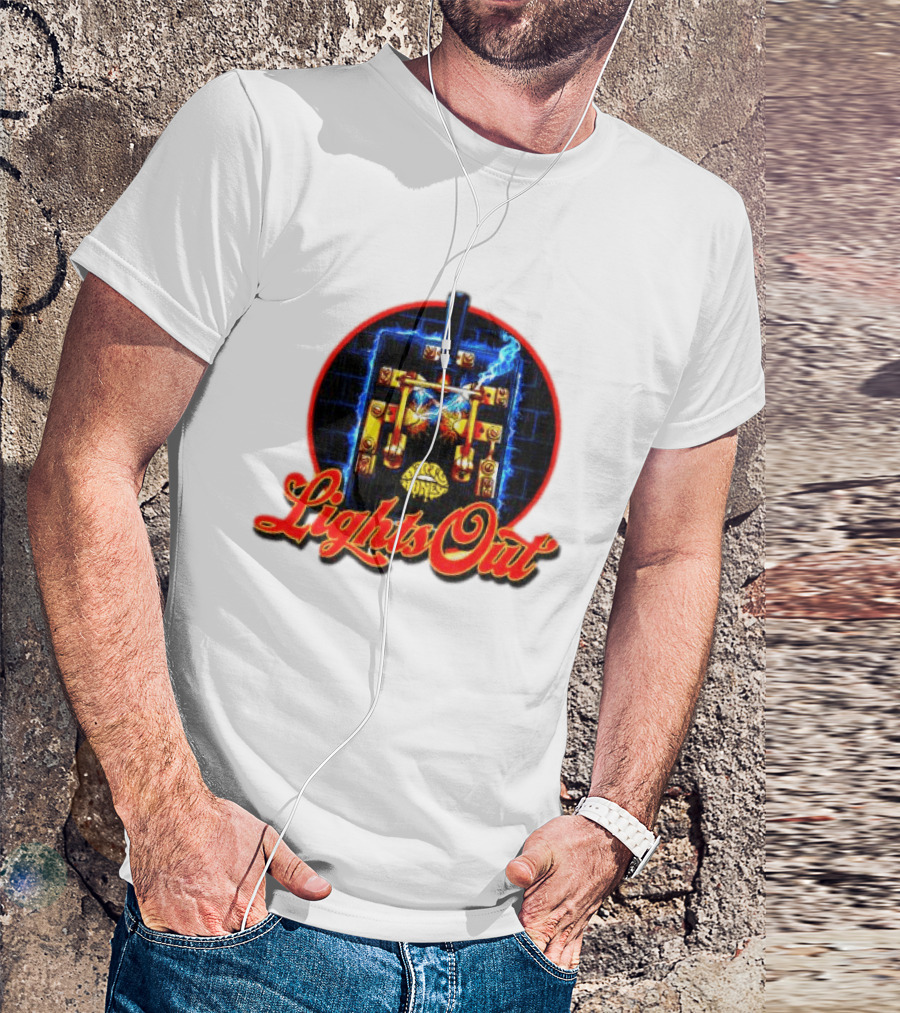 Dirty Honey Lights Out Electric Switch Rock Band Raglan T-Shirt
