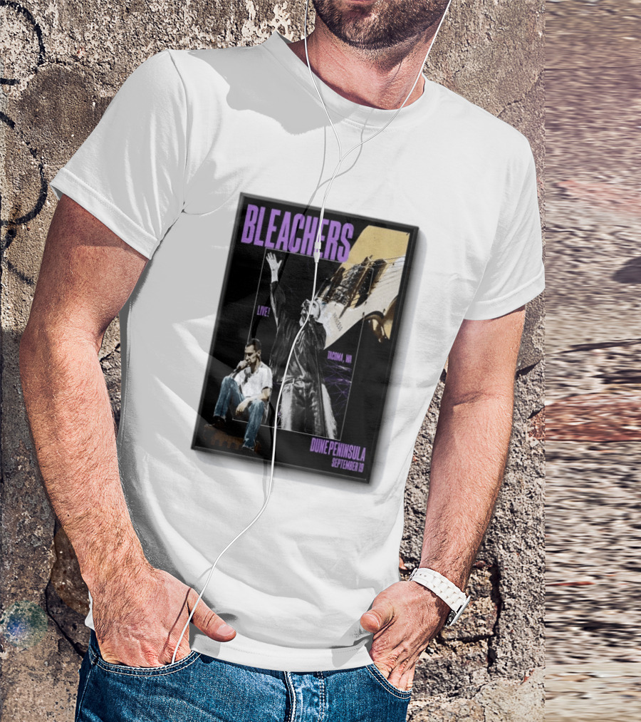 Bleachers Live Tacoma WA Dune Peninsula September 19 T-Shirt
