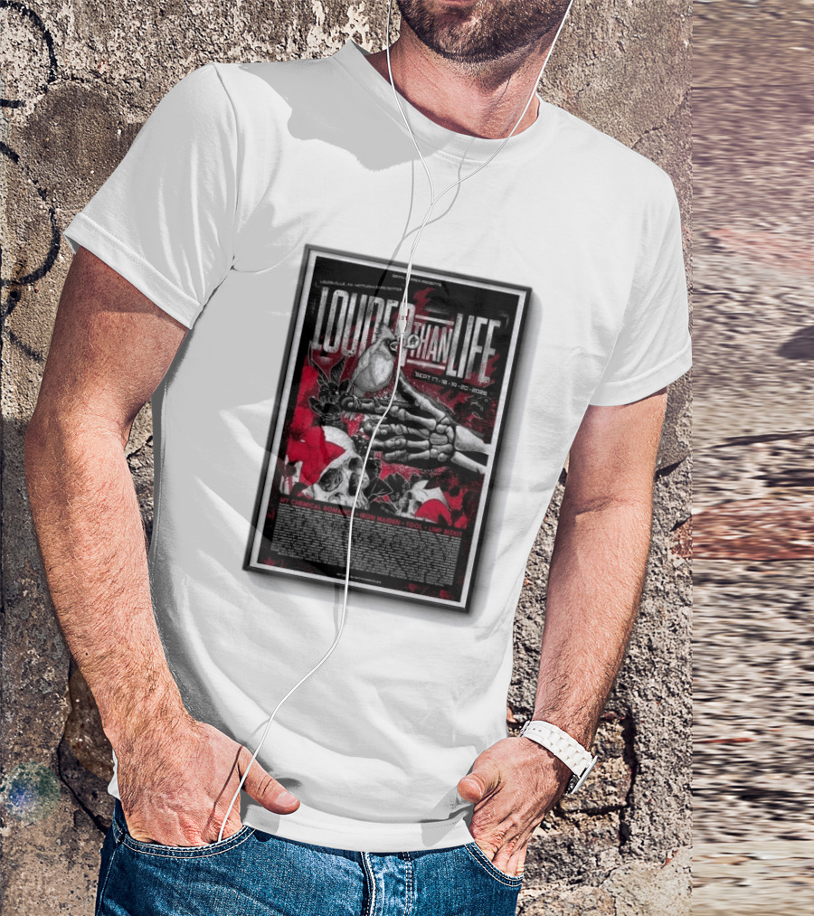 Louder Than Life Festival 2026 My Chemical Romance Iron Maiden Tool Limp Bizkit T-Shirt