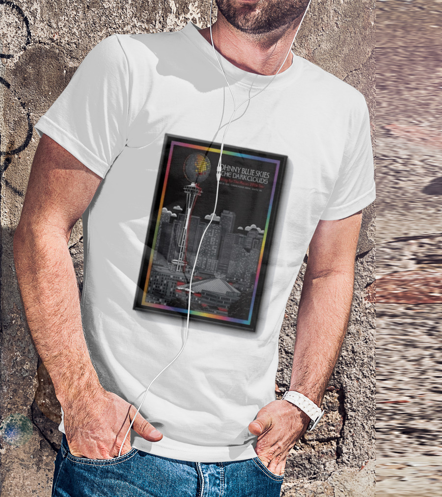 Johnny Blue Skies & The Dark Clouds Meeting For The Moment Seattle 2026 Tour Concert T-Shirt