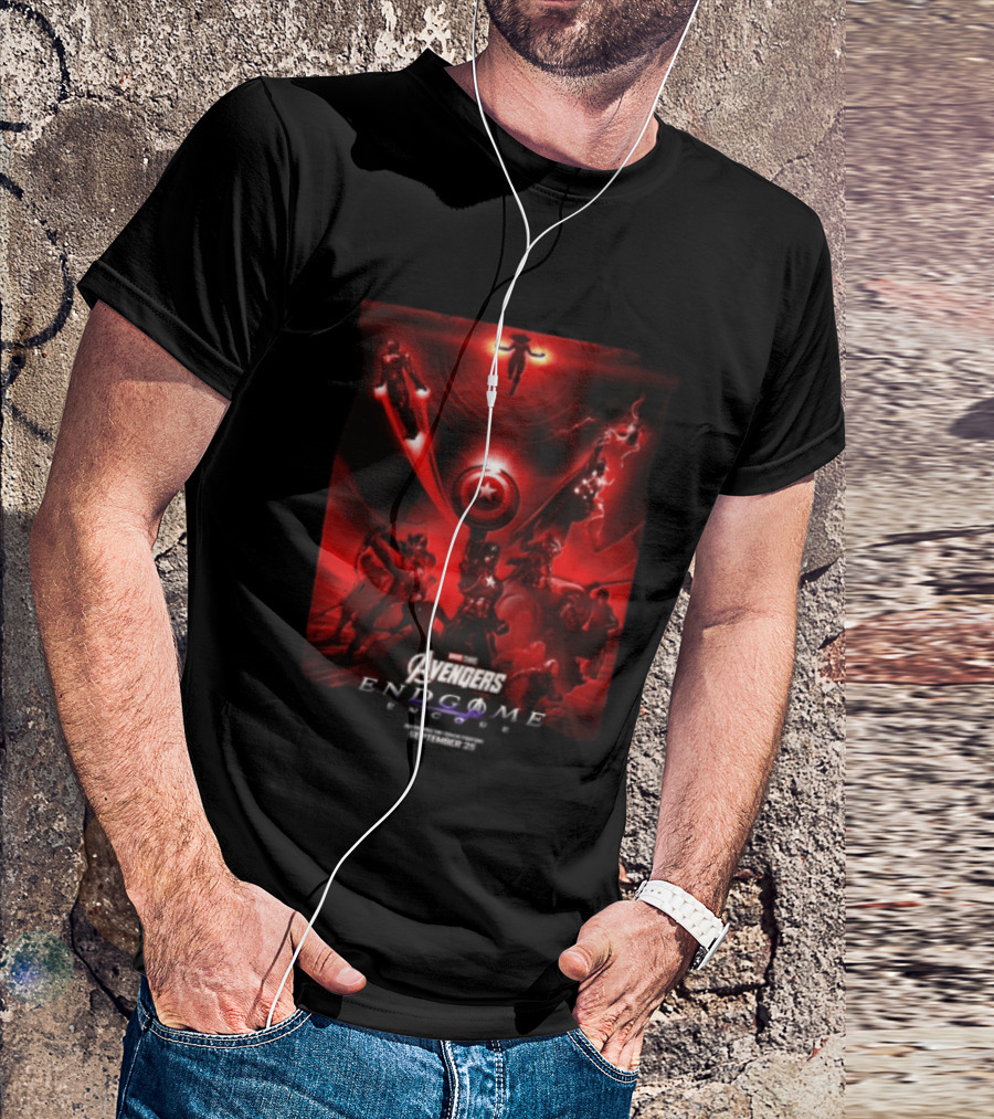 Avengers Endgame Marvel Studios 2019 Heroes Reunion T-Shirt