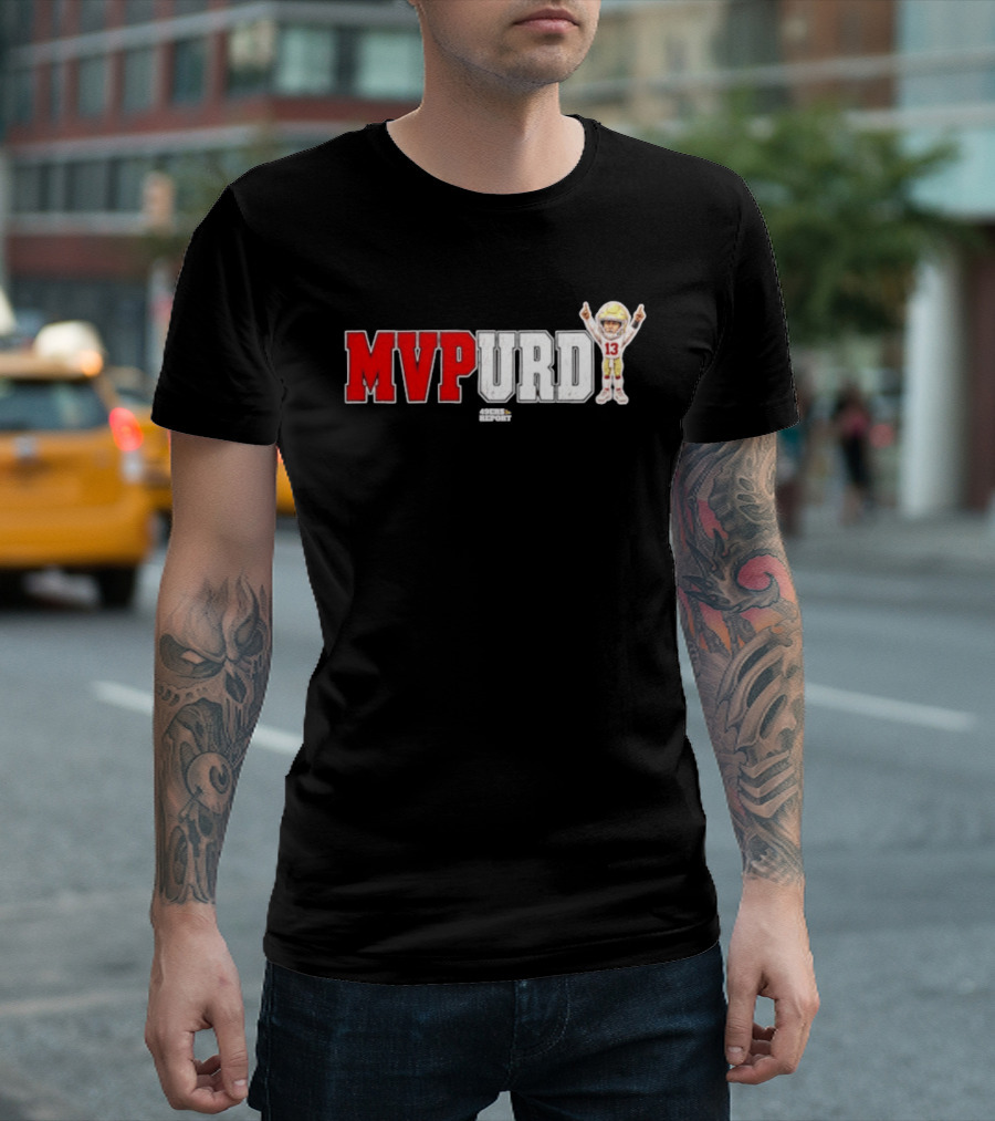 Brock Purdy MVPurd 49ers Report MVP SZN 13 San Francisco 49ers T-Shirt