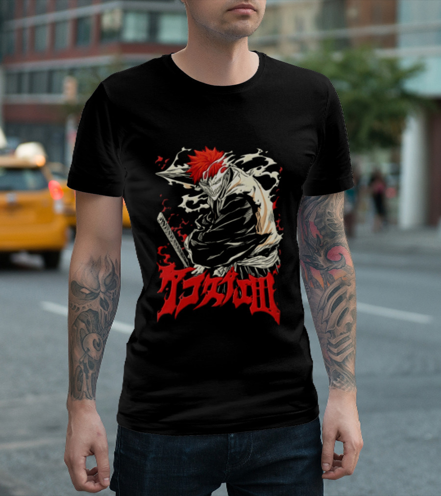 Bleach Ichigo Kurosaki Hollow Form Japanese T-Shirt