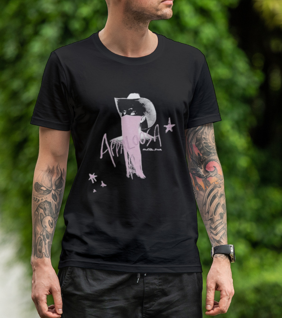 Appaloosa Orville Peck Cowboy Mask Stars T-Shirt