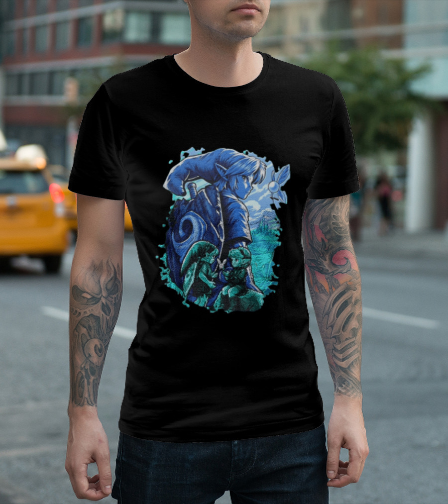 The Hero Of Time Returne Legendary Quest Fantasy Adventure T-Shirt