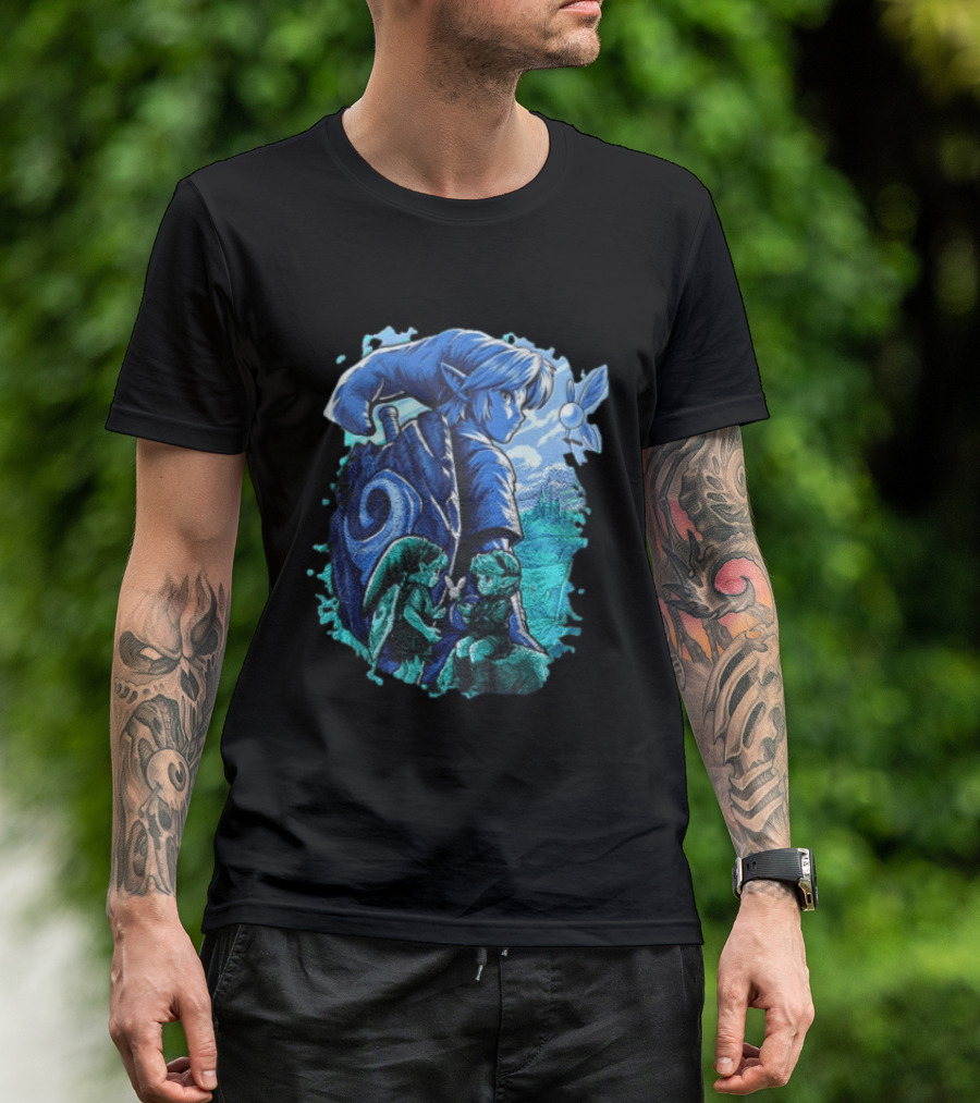The Hero Of Time Returne Legendary Quest Fantasy Adventure T-Shirt
