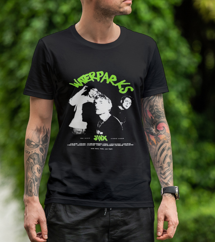 Waterparks Jinx Tour 2023 Joe Louis Arena October Event T-Shirt