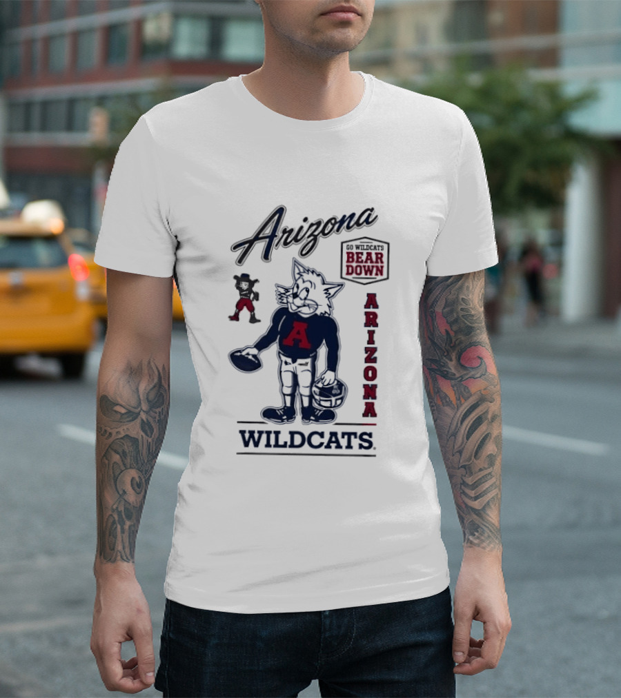 Arizona Wildcats Bear Down Arizona Wildcats T-Shirt