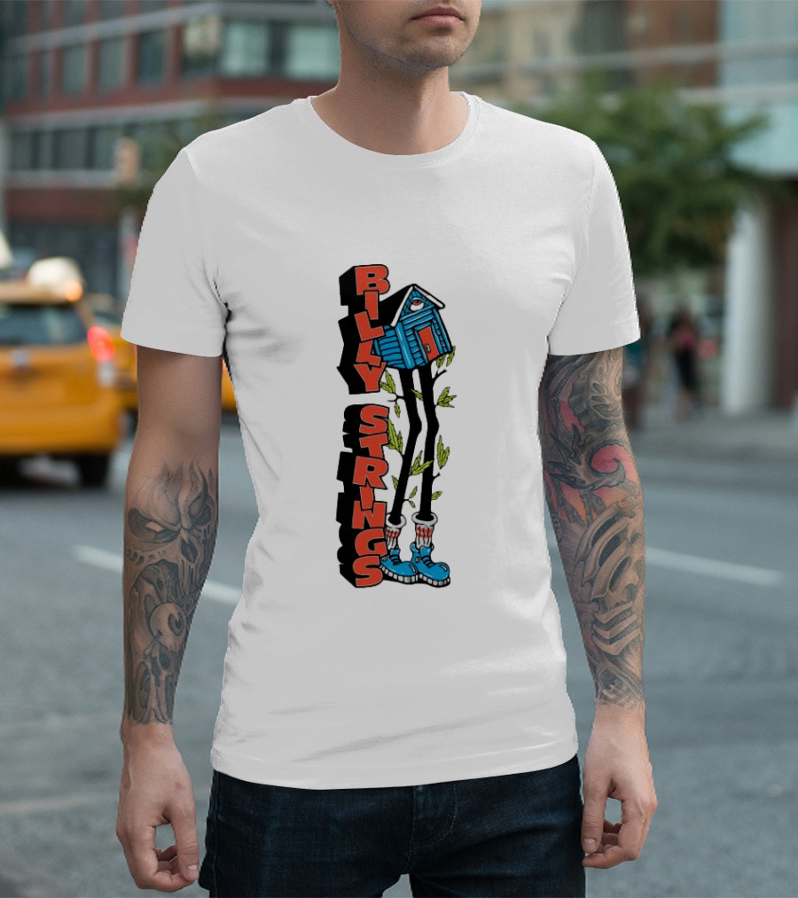 Billy Strings Tree House Legs And Shoes T-Shirt