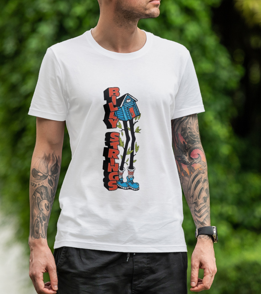 Billy Strings Tree House Legs And Shoes T-Shirt