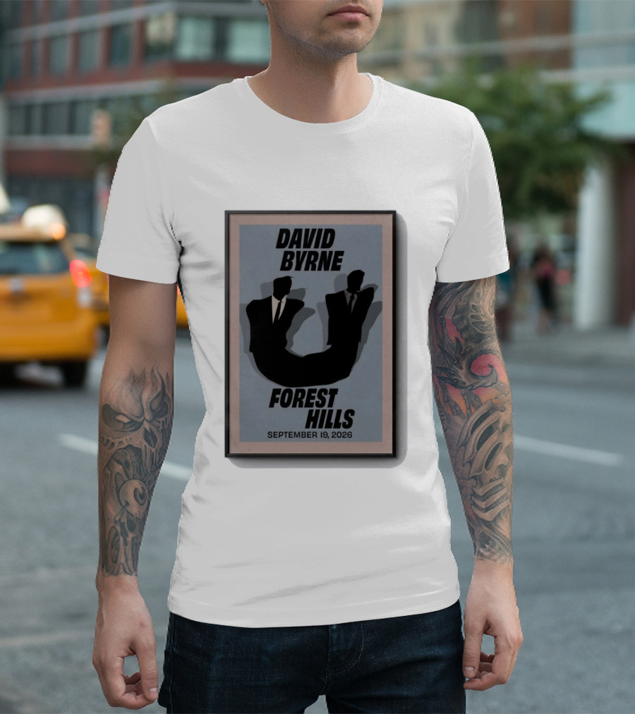 David Byrne Forest Hills September 19 2026 T-Shirt