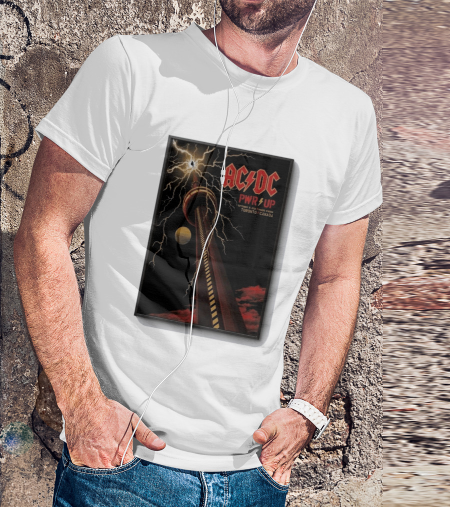 AC DC PWR UP Toronto Canada 2026 Rogers Stadium Concert T-Shirt