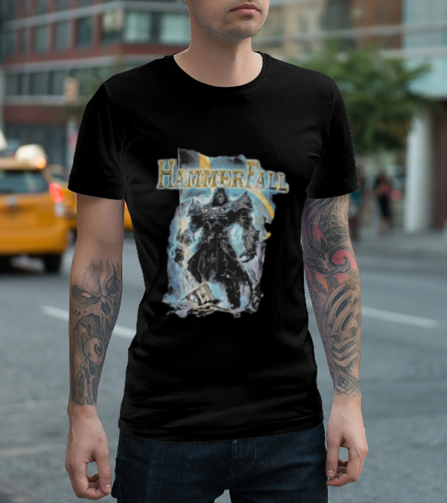 HammerFall Hope Is Reborn When All Else Is Forlorn Warrior T-Shirt