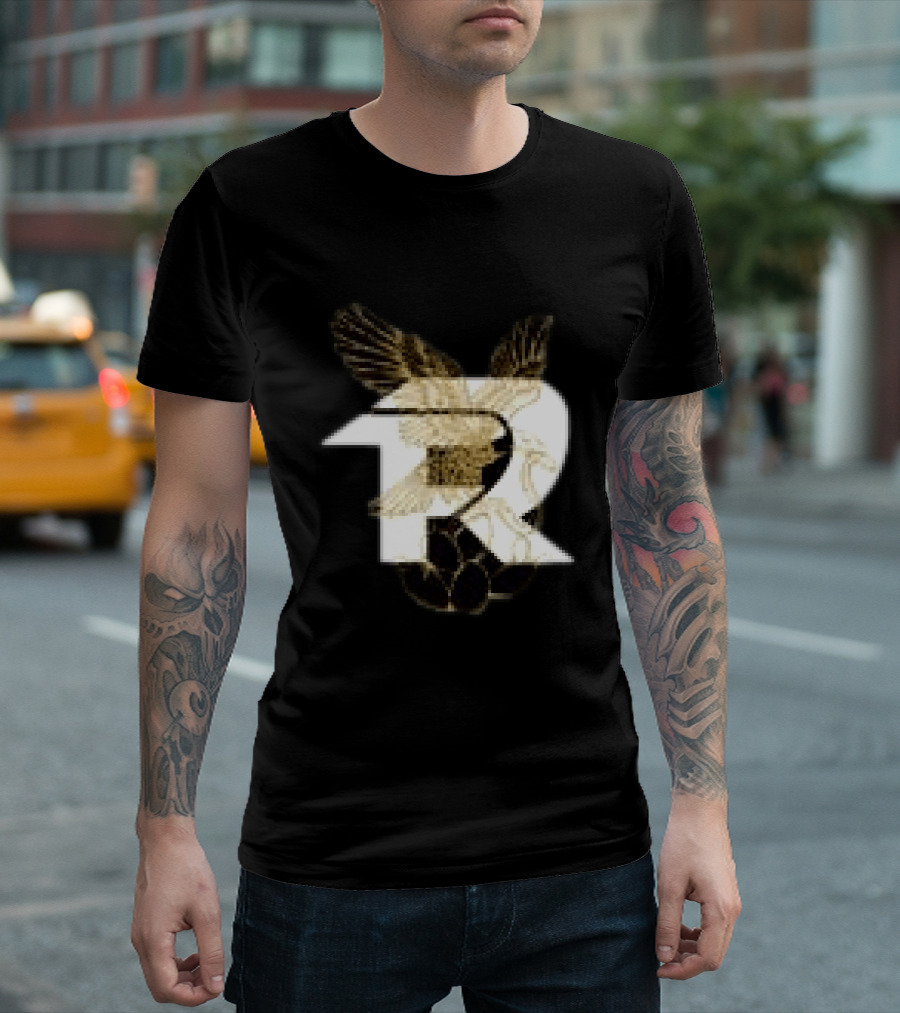 Fuerza Regida Aguila Emblem Featuring Majestic Eagle T-Shirt
