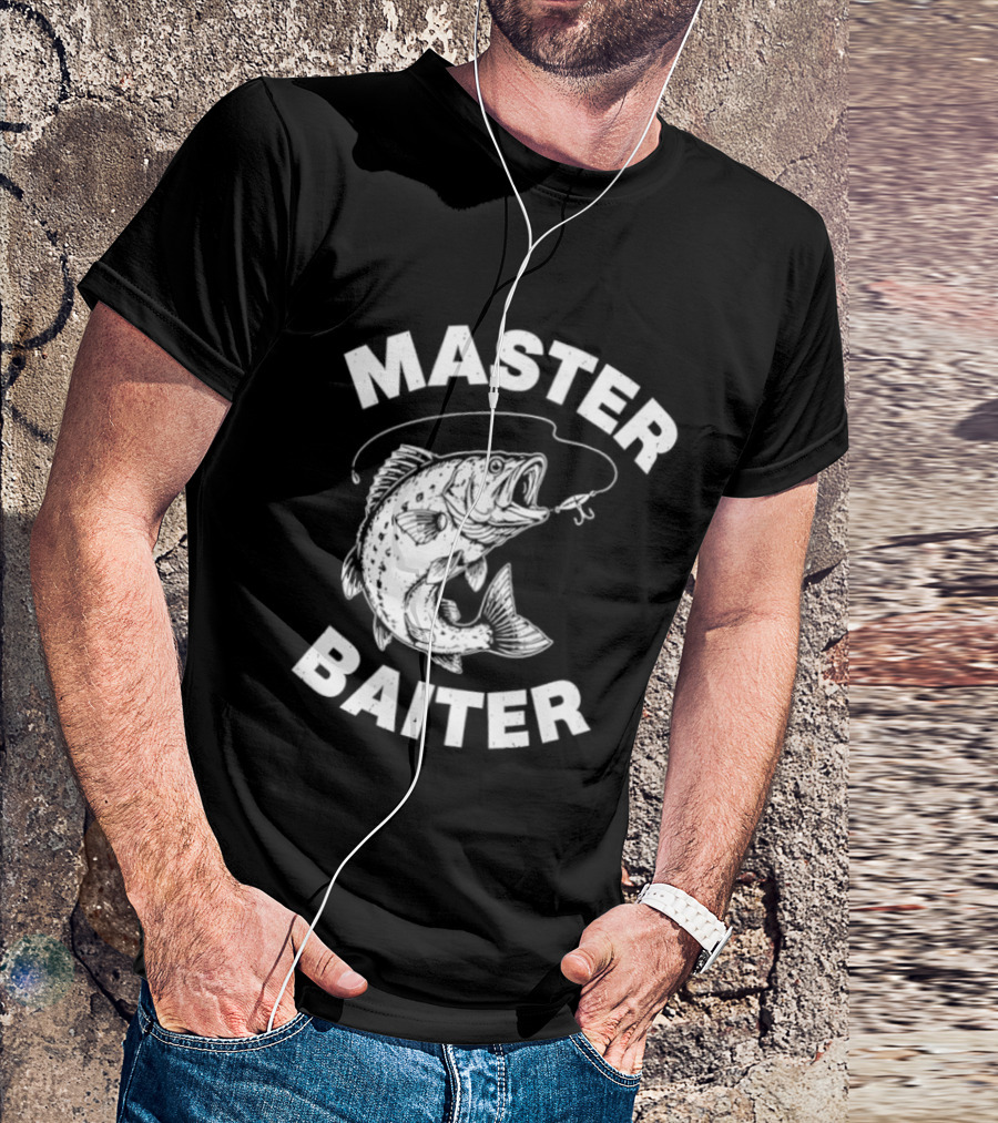 Master Baiter Fishing Hook Fish T-Shirt