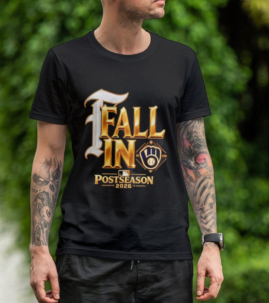 Milwaukee Brewers Fall In Postseason 2026 MLB T-Shirt