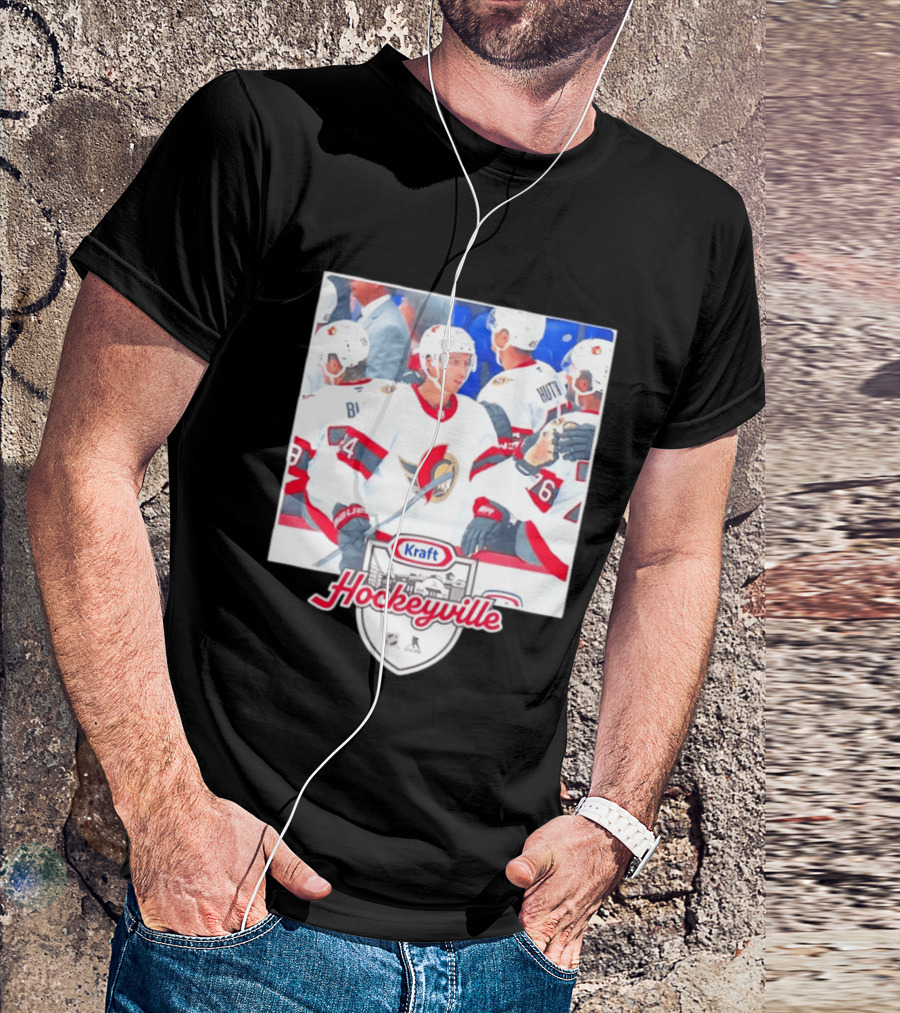 Kraft Hockeyville Ottawa Senators NHL Players Team Canada T-Shirt