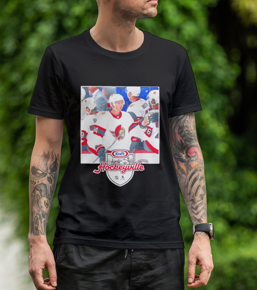 Kraft Hockeyville Ottawa Senators NHL Players Team Canada T-Shirt