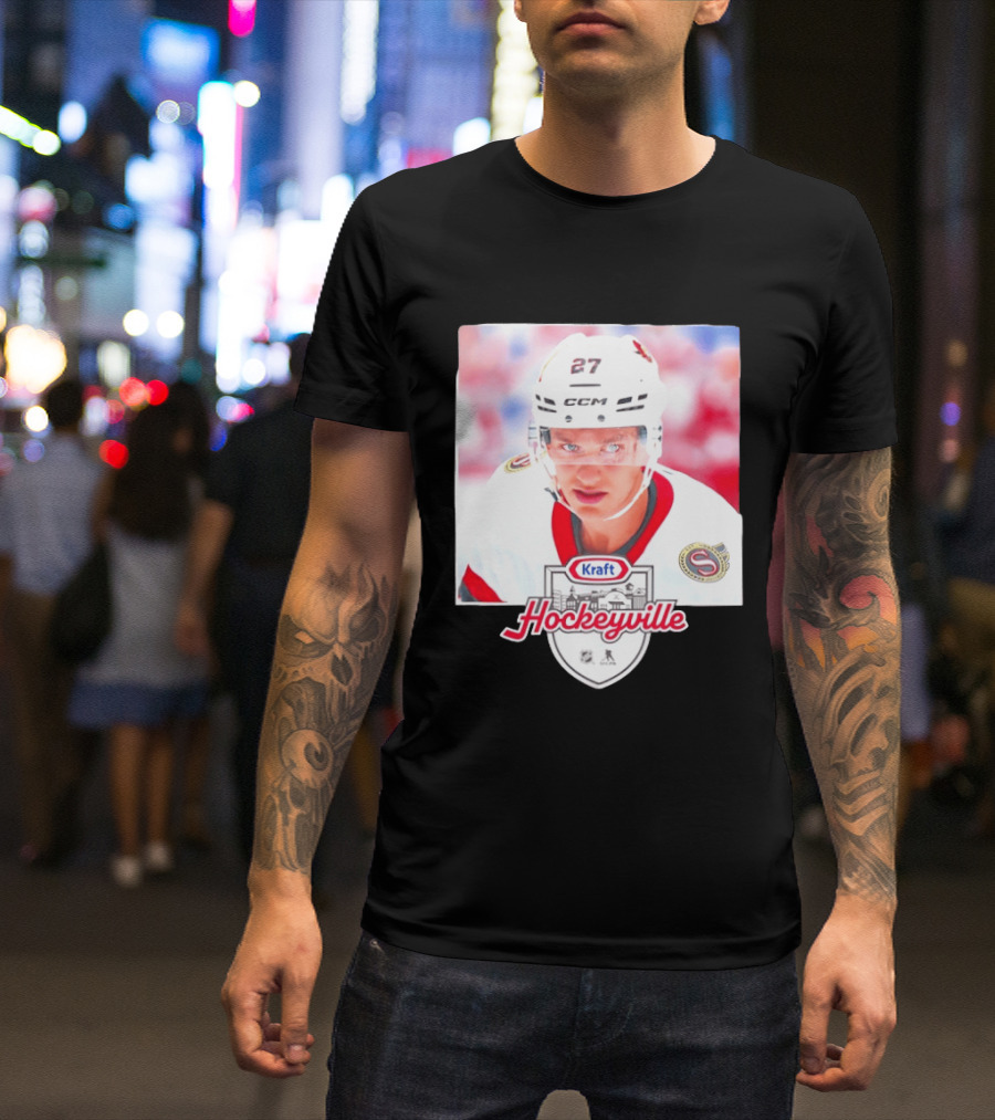 Ottawa Senators 27 Kraft Hockeyville CCM T-Shirt