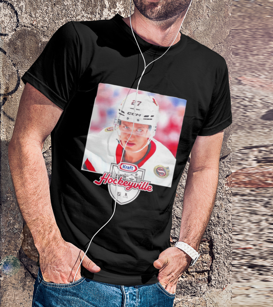 Ottawa Senators 27 Kraft Hockeyville CCM T-Shirt