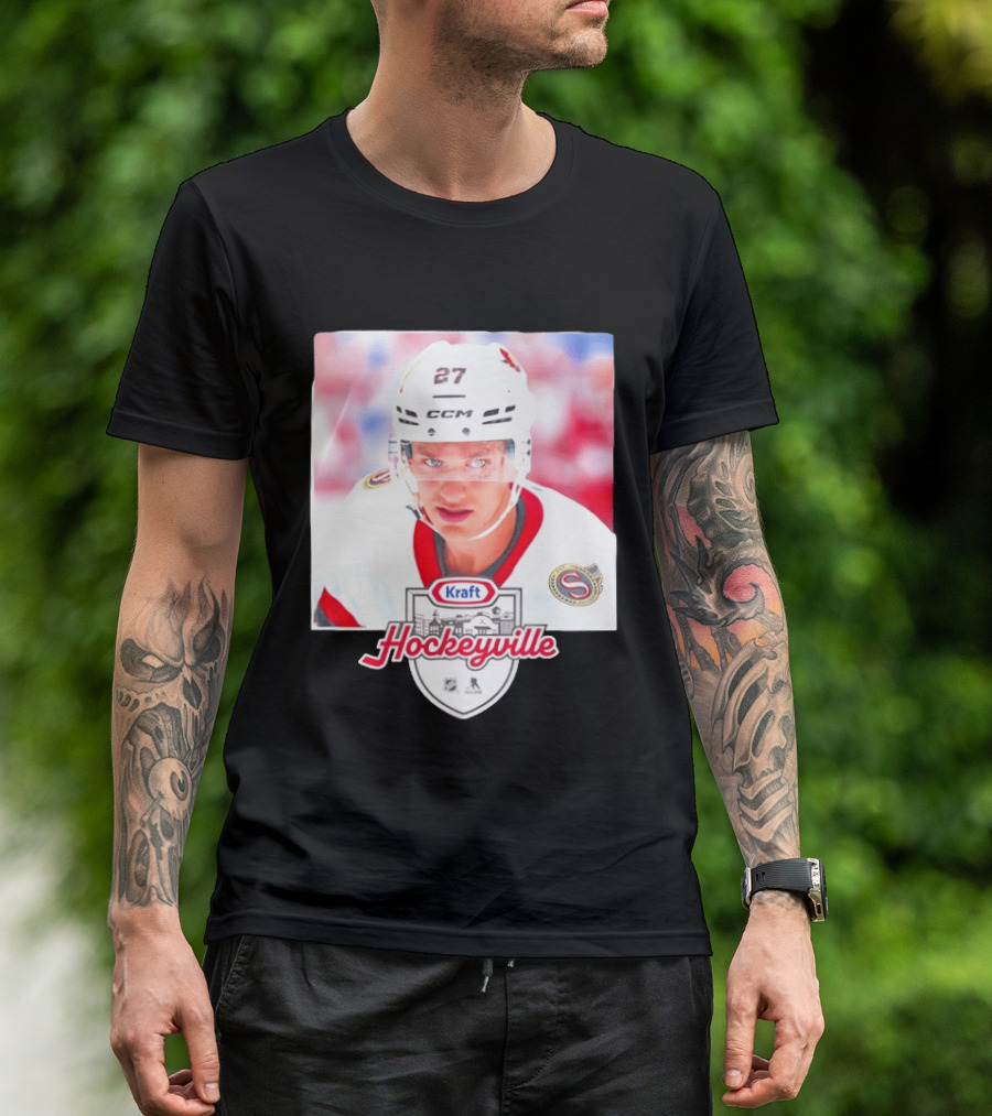 Ottawa Senators 27 Kraft Hockeyville CCM T-Shirt