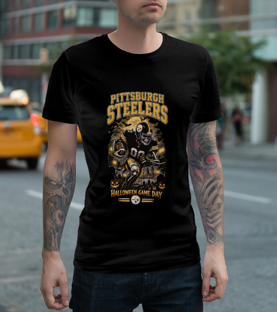 Pittsburgh Steelers Halloween Game Day Football Night Fearless Celebration T-Shirt