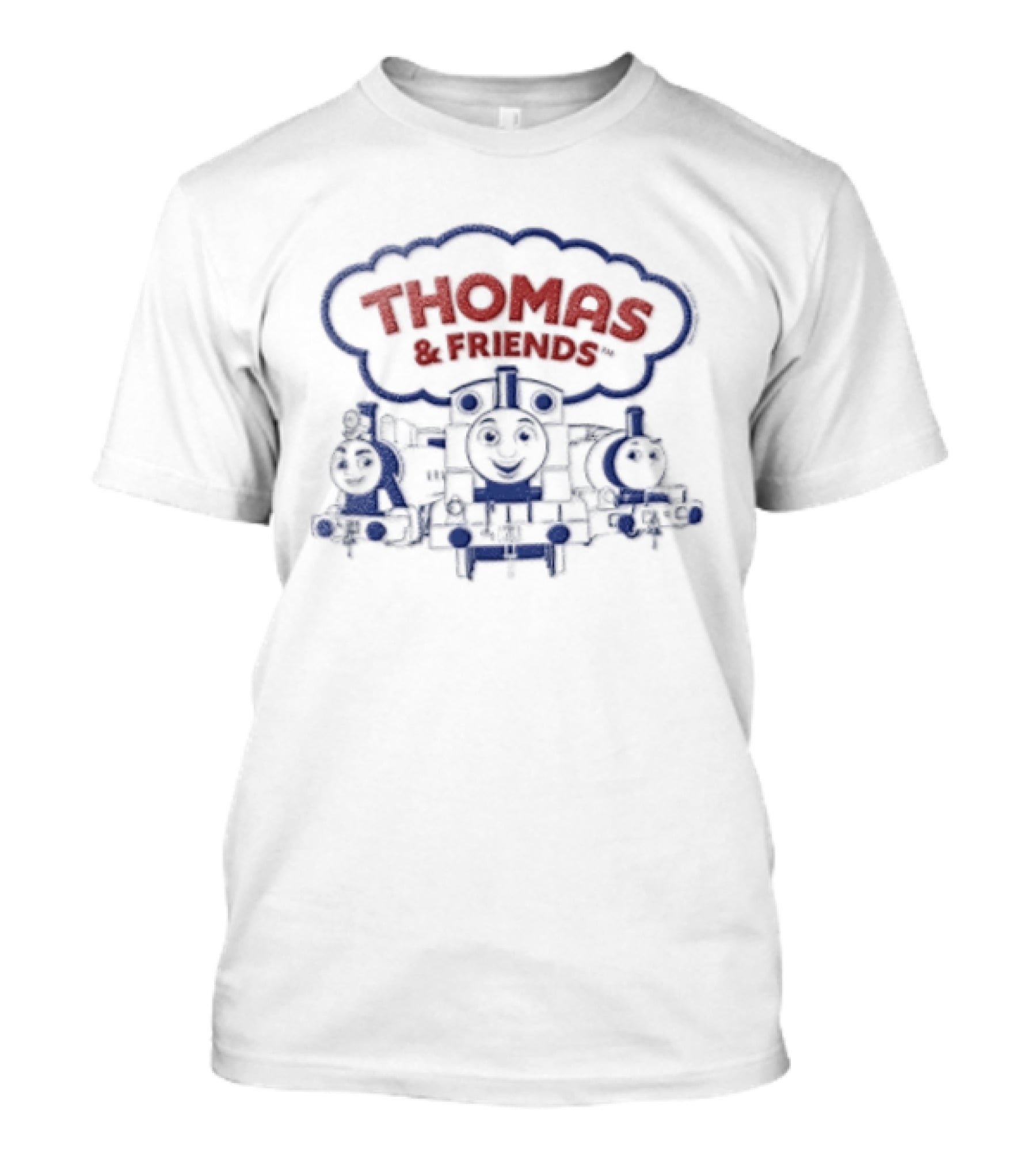 Thomas And Friends Smiling Cartoon Trains Trio T-Shirt