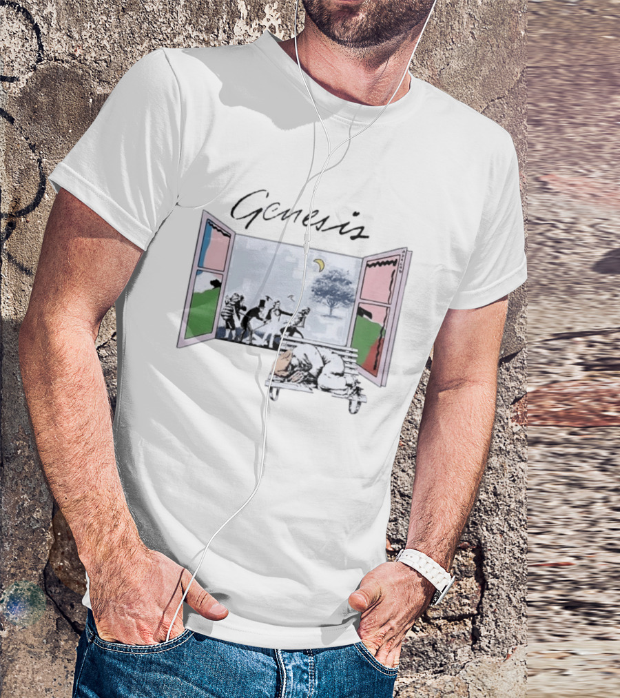 Genesis Abacab 45th Anniversary Open Window Scene T-Shirt