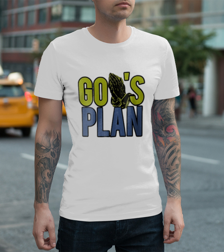 GO'S PLAN Praying Hands T-Shirt