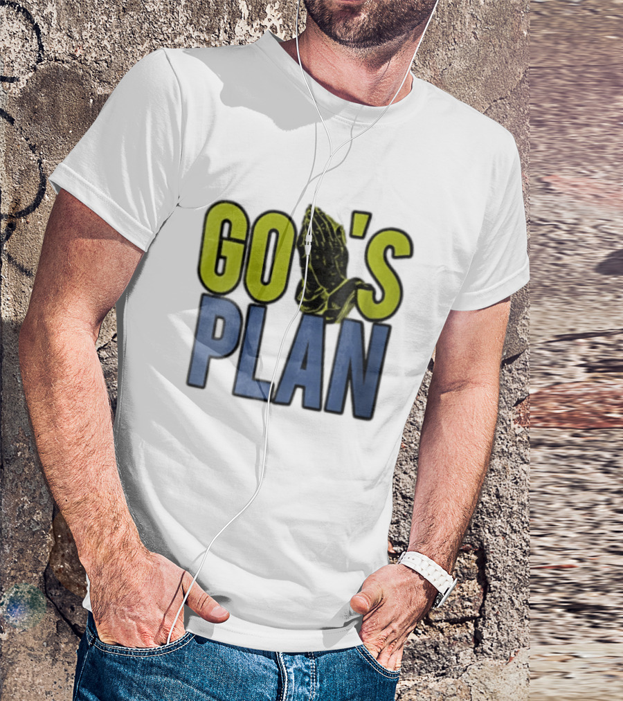 GO'S PLAN Praying Hands T-Shirt