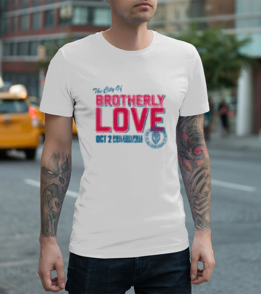 Jonas Brothers Store City Of Brotherly Love Philadelphia Pa T-Shirt