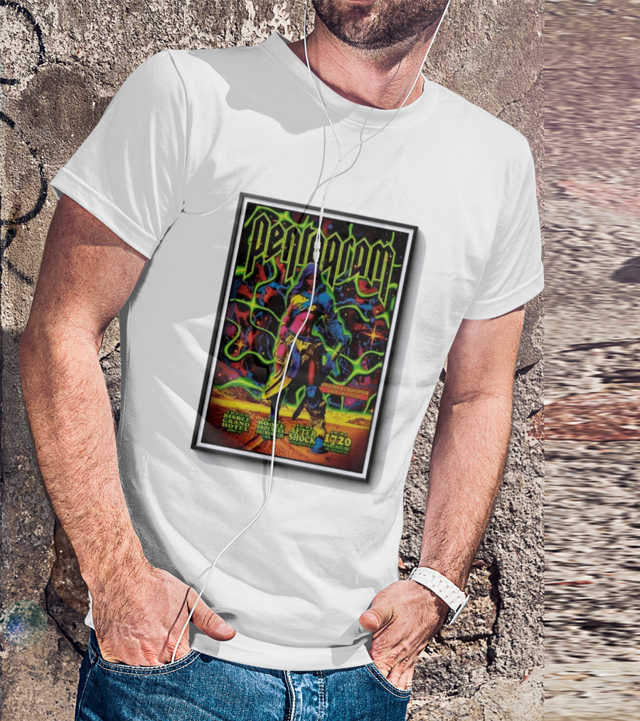 Pentagram Arizona California Late Fall 2026 Bisbee Grand Hotel Brothers Brewing Co After Shock Warehouse T-Shirt