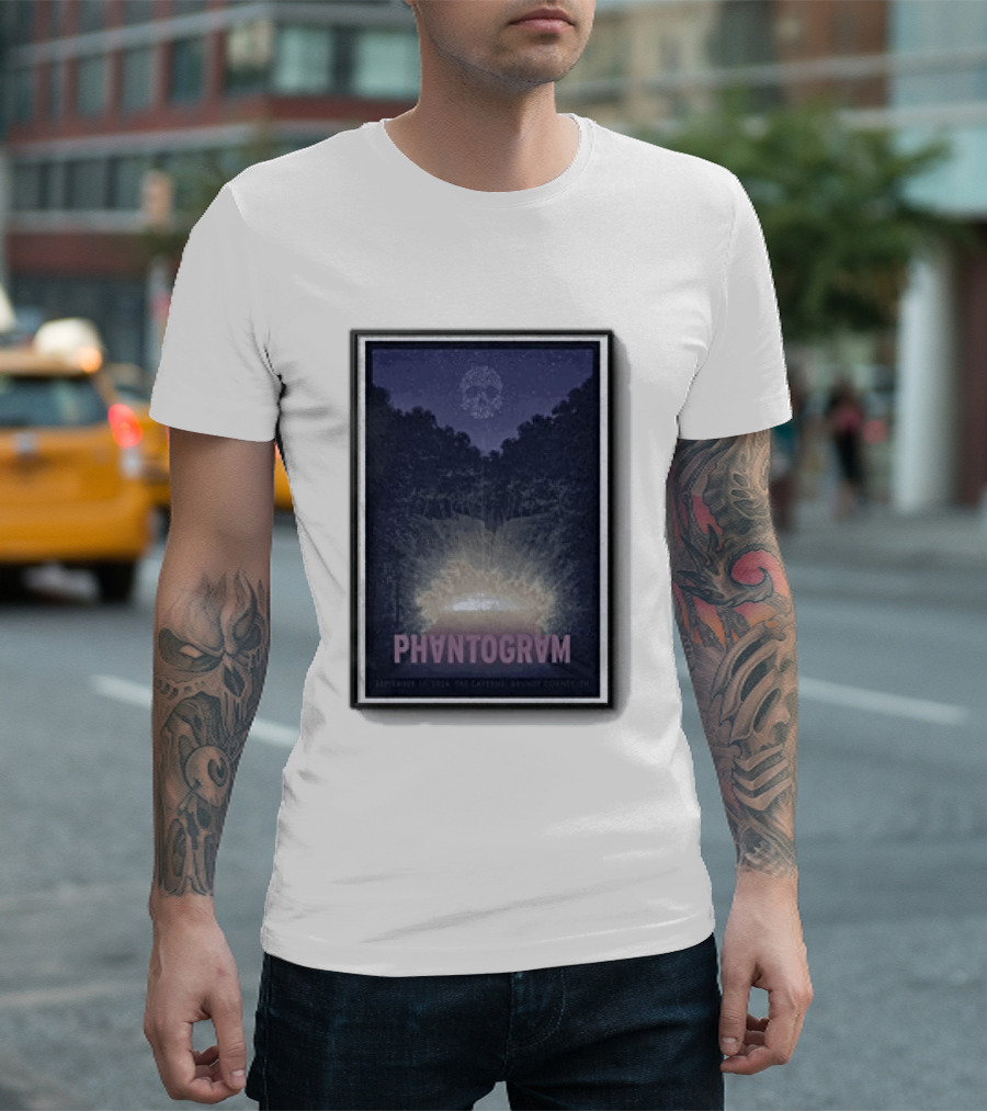 Phantogram September 17 2026 The Caverns Grundy County Tennessee Concert T-Shirt