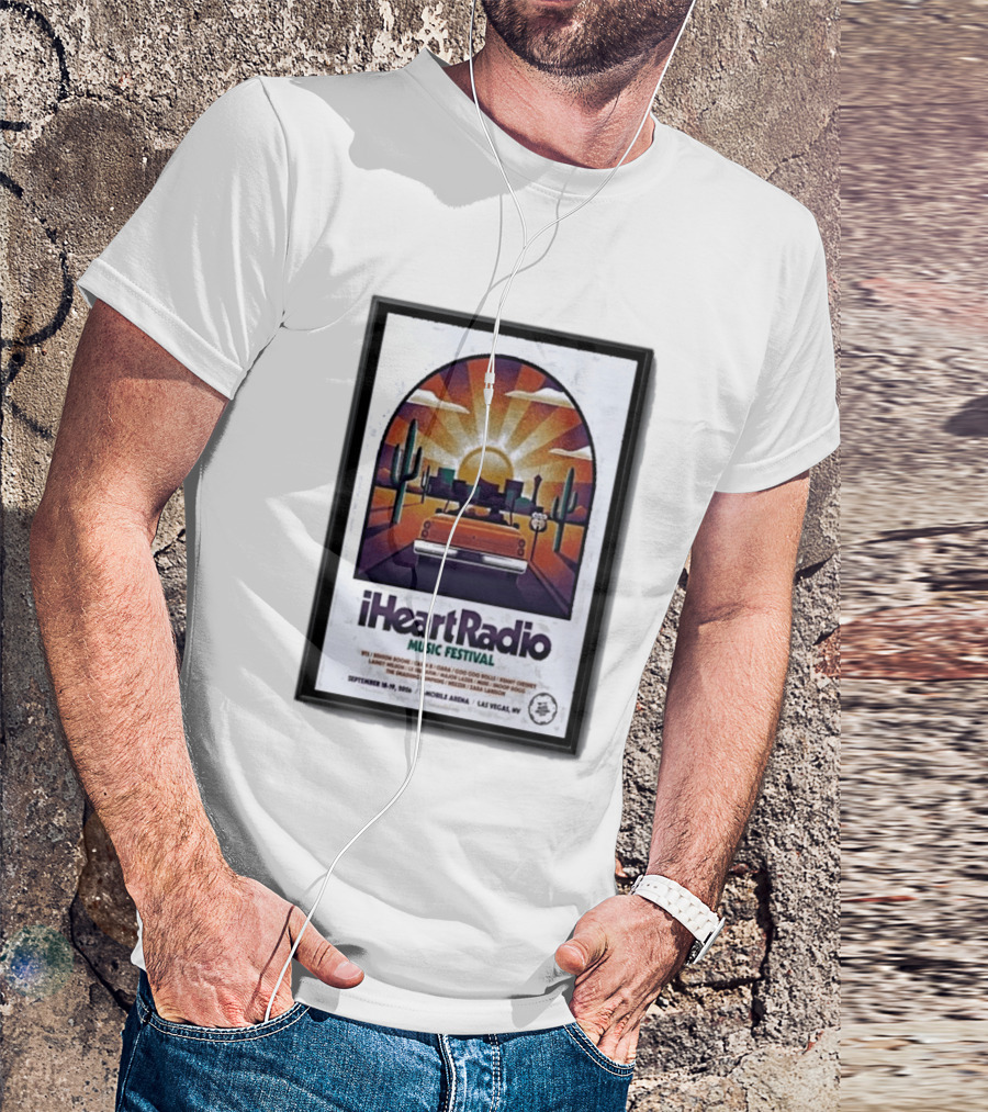 IHeartRadio Music Festival 2026 Mobile Arena Las Vegas Lineup Brandon Boone Ciara Goo Goo Dolls Heart Cherry Levent EloH Kush Tara Harrison Dodg T-Shirt