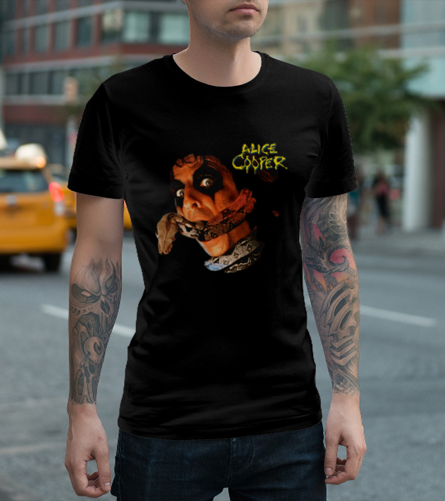 Alice Cooper Constrictor Anniversary Store Snake T-Shirt