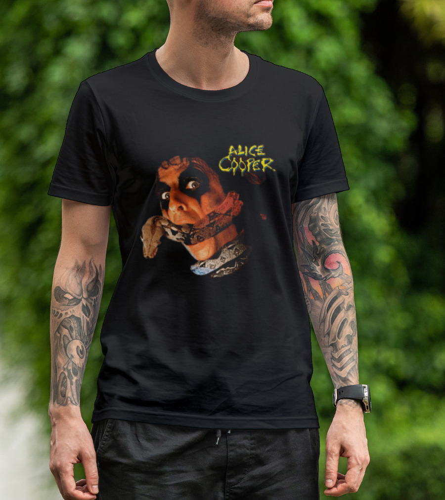 Alice Cooper Constrictor Anniversary Store Snake T-Shirt