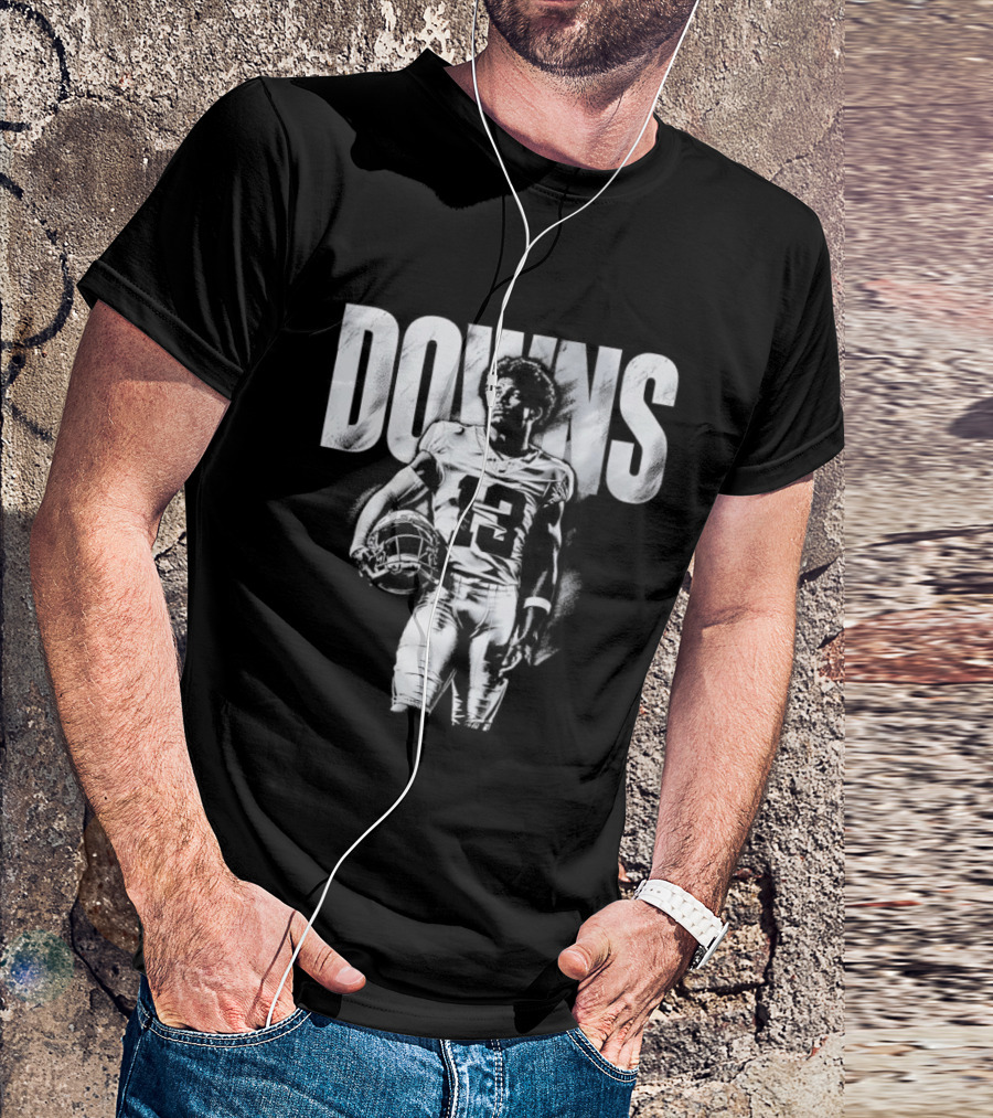 Downs No 13 Dallas Cowboys Football T-Shirt