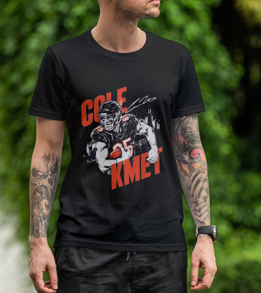 Cole Kmet Chicago Bears Football Iconic Number 85 Sports T-Shirt