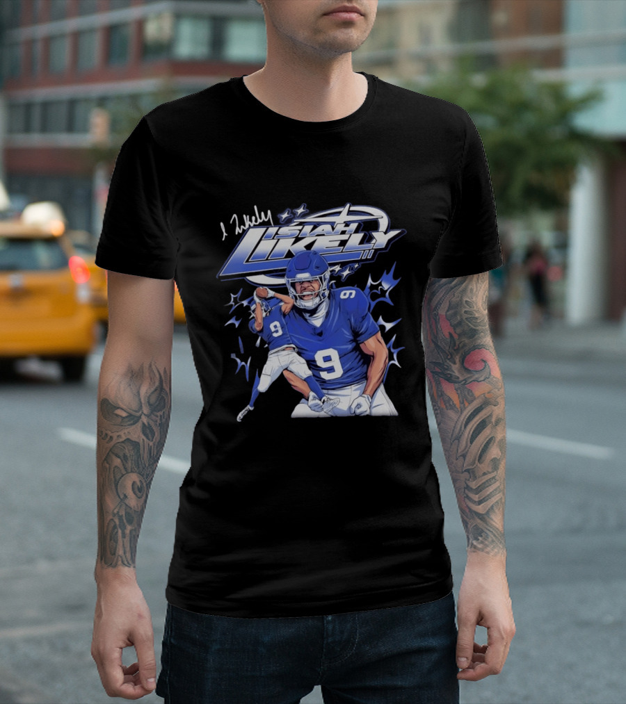 Isiah Likely No 9 Football New York Giants Future Star T-Shirt