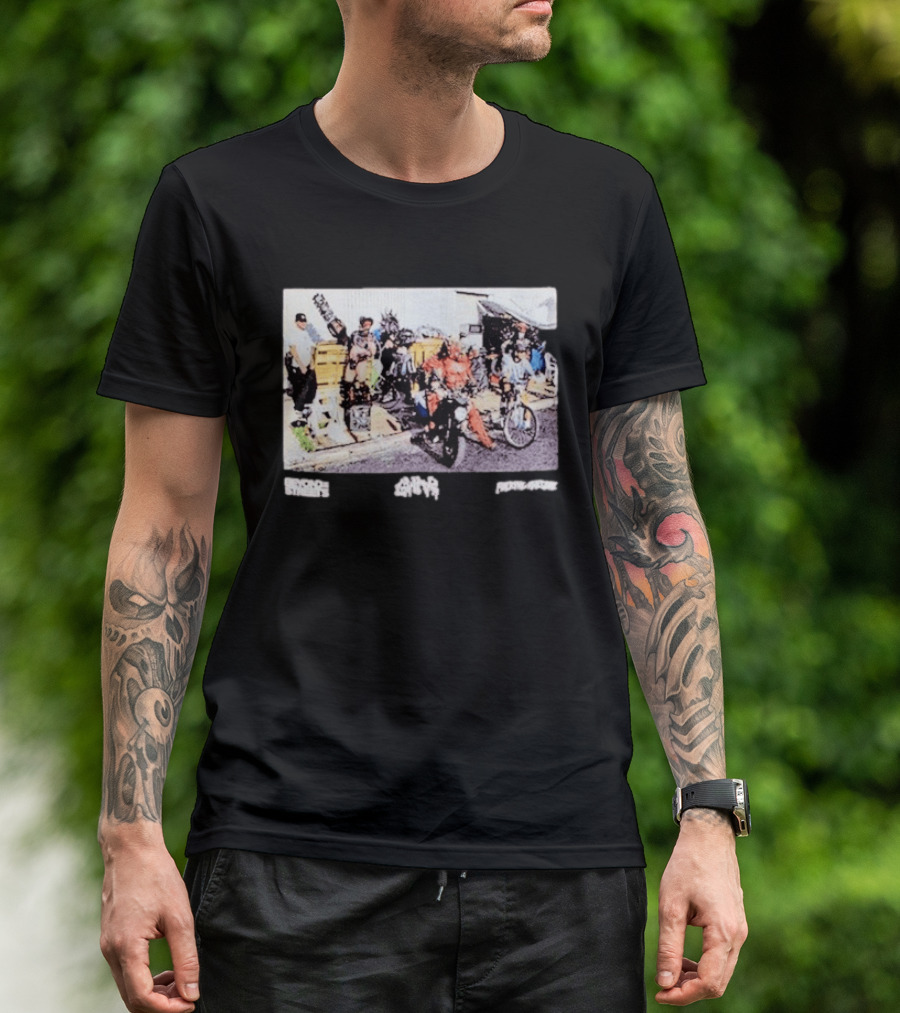 FA GWAR Beyond The Streets Collaborative Collection Featuring Iconic Band Aesthetic T-Shirt