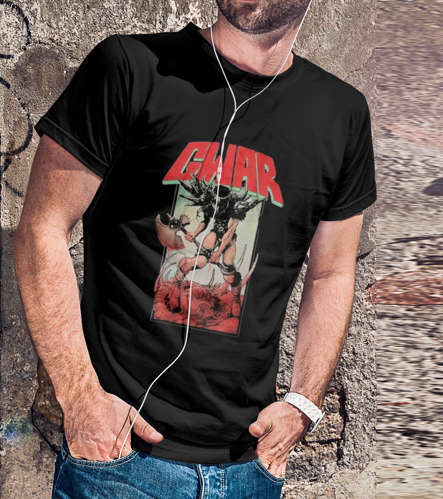 Gwar Balsac The Jaws Of Death Barbaric Warrior Monster T-Shirt