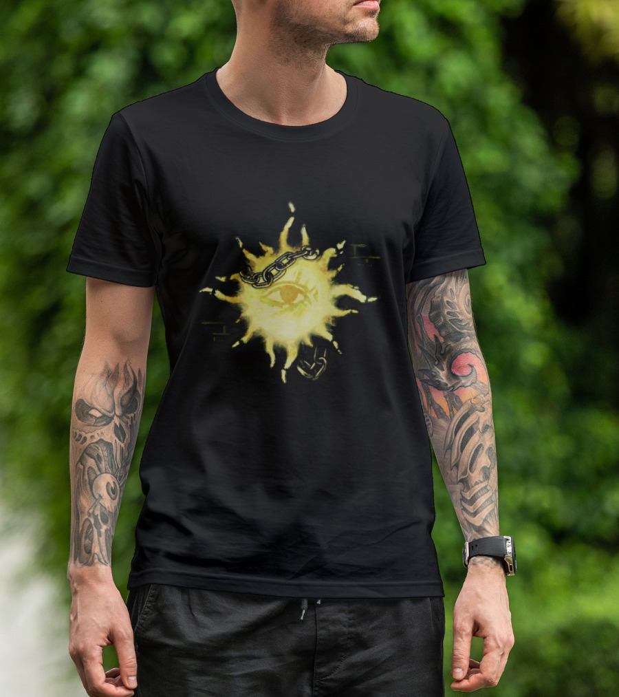 Mindcap Store Sun Eye Chains T-Shirt