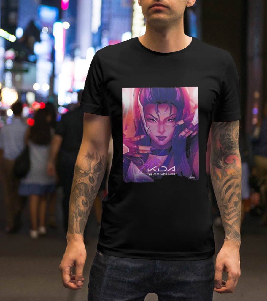 Kaisa KDA The Comeback Arcane League Of Legends By Nikkotari T-Shirt