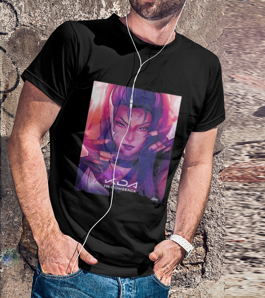 Kaisa KDA The Comeback Arcane League Of Legends By Nikkotari T-Shirt